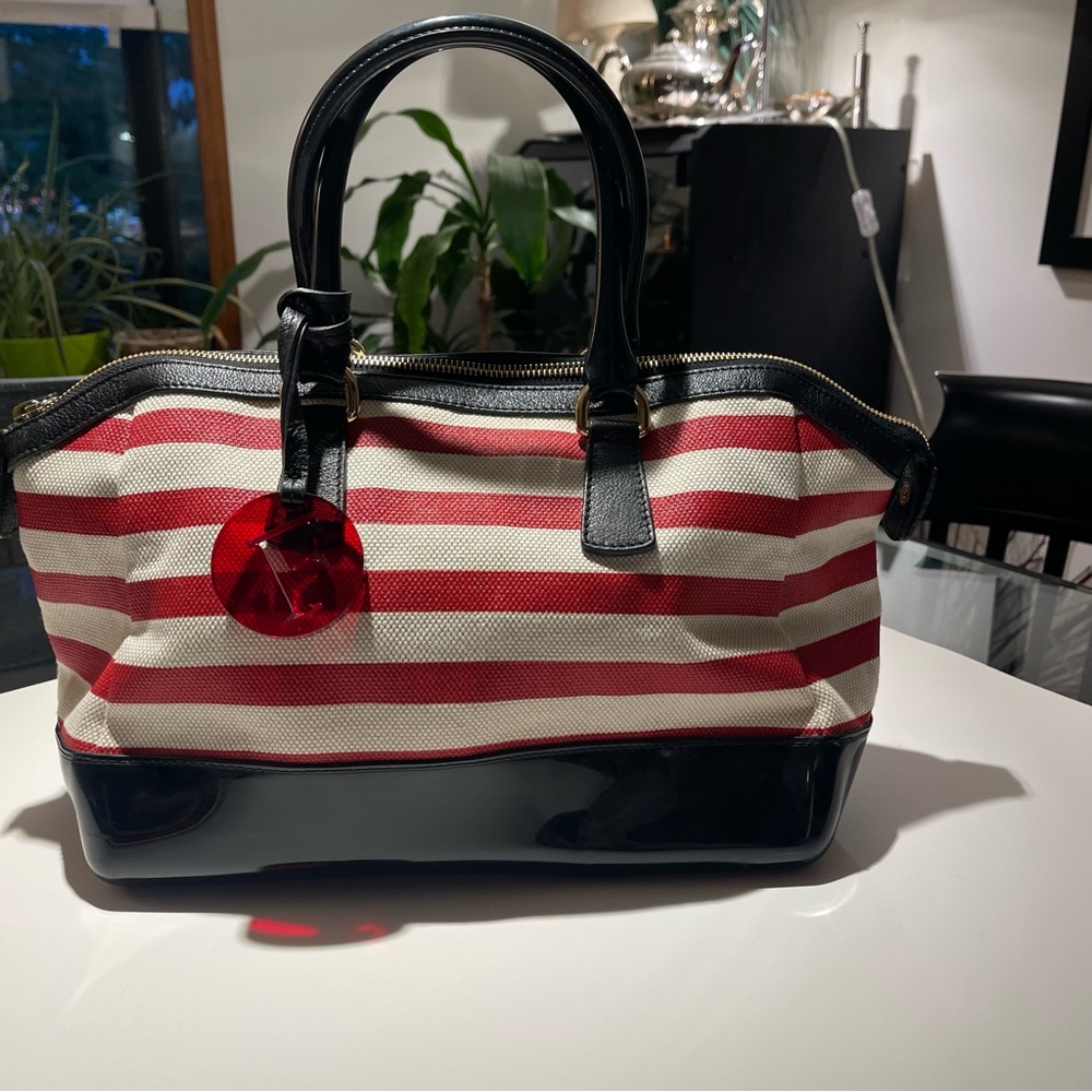 FURLA CANVAs & JELLy TOTE